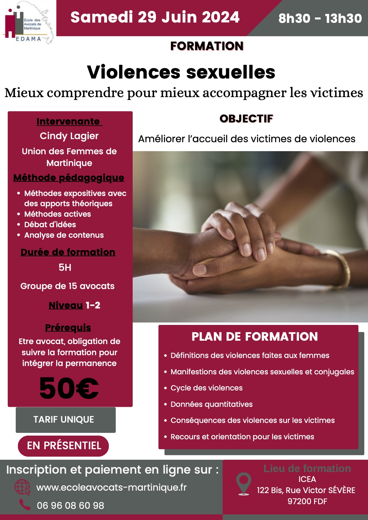Formation : Violences sexuelles - Mieux comprendre pour mieux accompagner les victimes