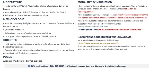 COUR PÉNALE INTERNATIONALE - Enjeux et pratique de la justice pénale internationale